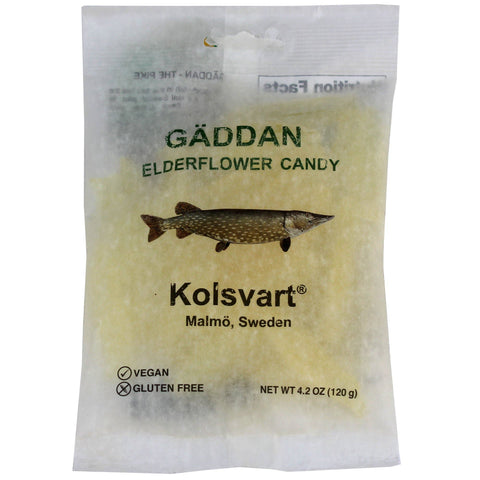 Kolsvart Swedish Fish Gummies- Elderflower