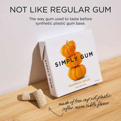 Pumpkin Spice Chewing Gum