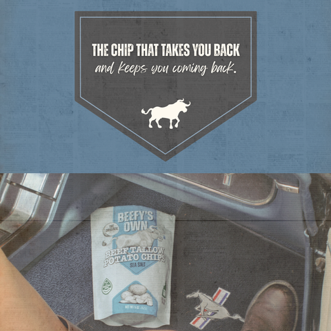 Beef Tallow Potato Chips - Sea Salt
