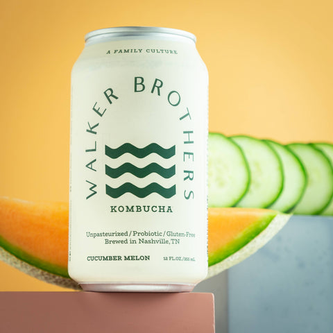 Cucumber Melon Non-Alcoholic Kombucha