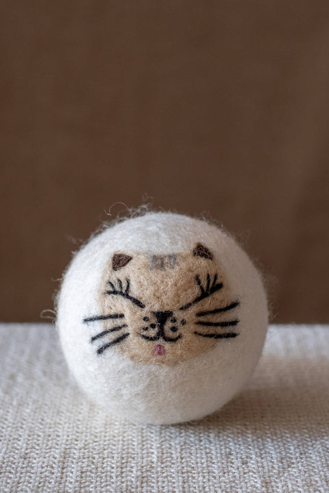 Cats: Natural Wool Dryer Balls – Gift Set of 3