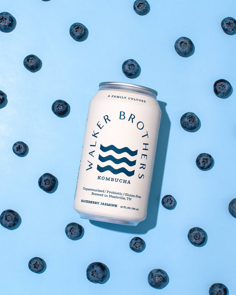 Blueberry Jasmine Non-Alcoholic Kombucha