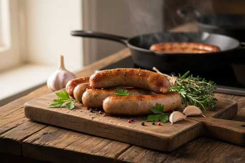 Homestead 41 pork brats (photo courtesy of Homestead 41)
