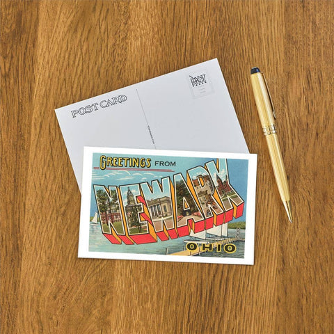 Postcard - Greetings from Newark, Ohio