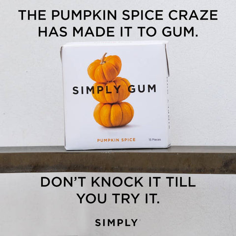 Pumpkin Spice Chewing Gum