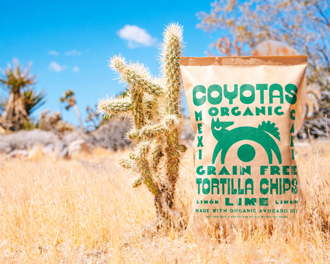 Coyotas Organic Grain Free Tortilla Chips, 5 oz, Lime, photo 4