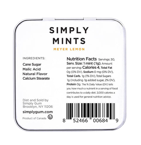 Simply Mints - Lemon
