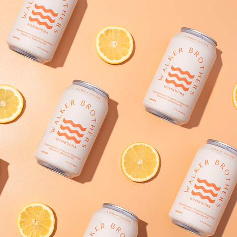Ginger Non-Alcoholic Kombucha