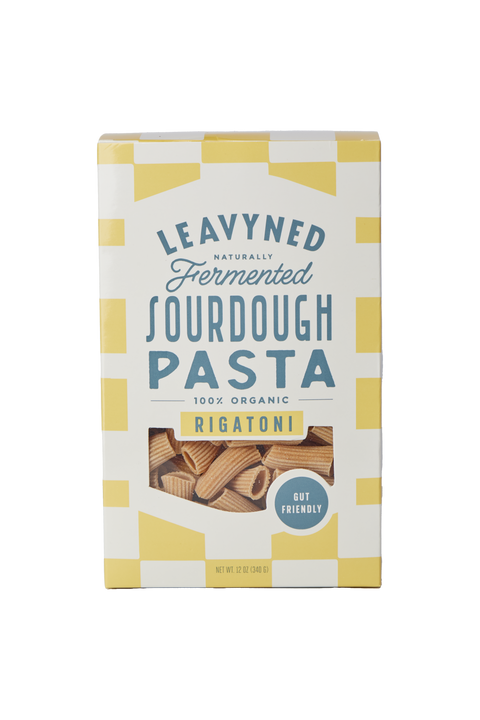 Leavyned Sourdough Pasta - Rigatoni