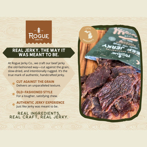 Rogue Beef Jerky - Signature Hickory