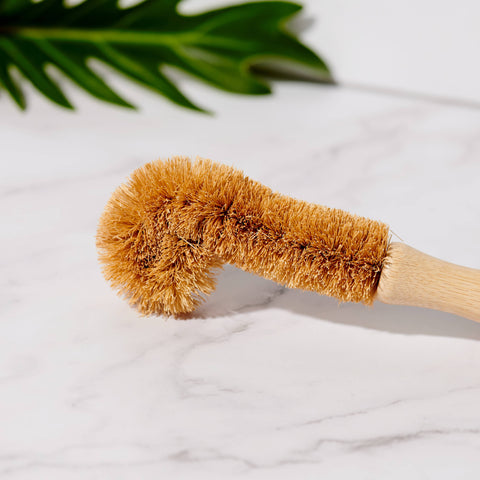 Bamboo & Coconut Fiber Bottle Cleaning Brush