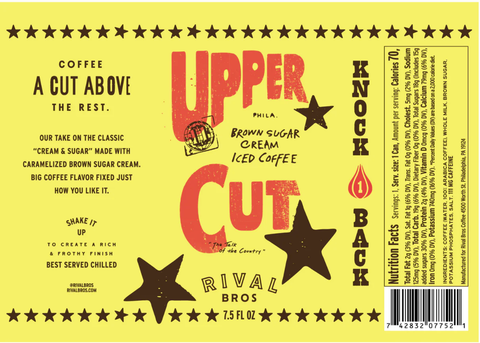 Upper Cut Iced Coffee Can