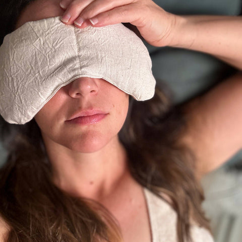 Weighted Eye Mask  - Natural
