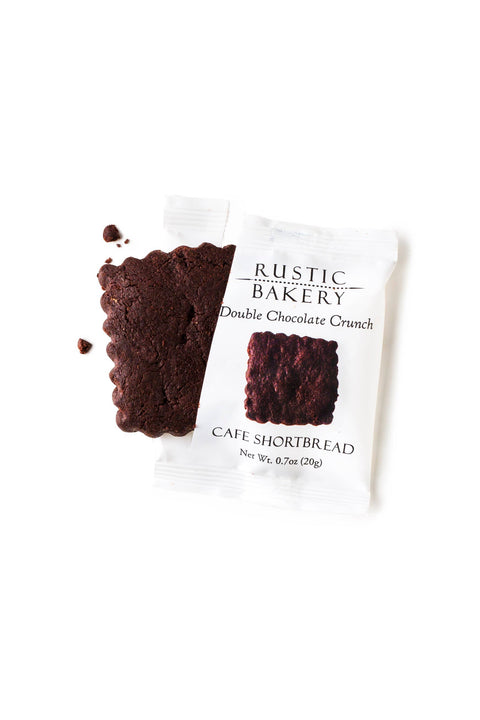 Single Serve Chocolate Cacao Nib Shortbread