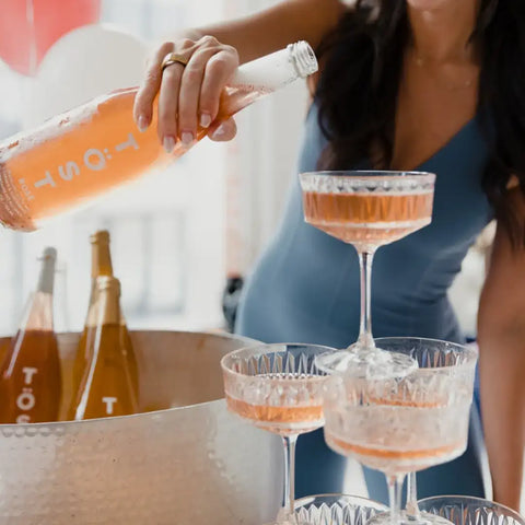 TÖST Non-Alcoholic Sparkling Beverage - Rosé