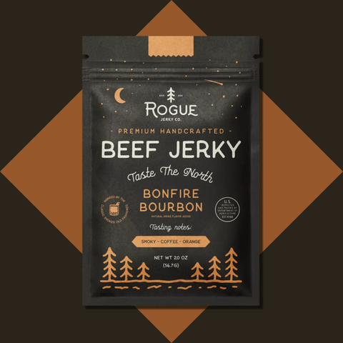 Rogue Beef Jerky - Bonfire Bourbon