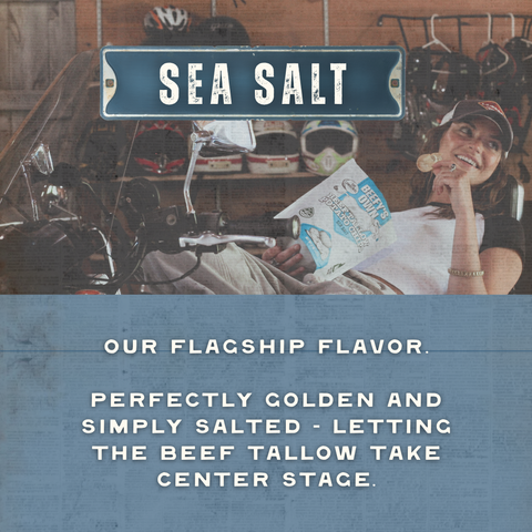 Beef Tallow Potato Chips - Sea Salt