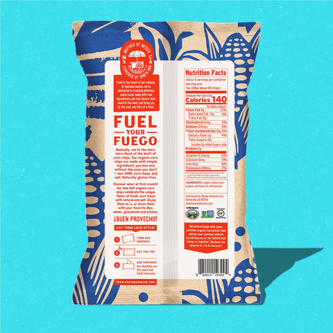 Santana Snacks Organic Corn Chips - 5oz.