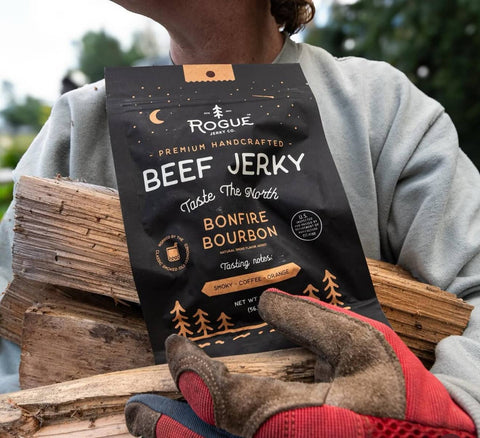 Rogue Beef Jerky - Bonfire Bourbon