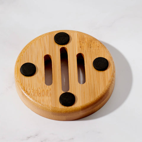 Bamboo Circular Soap Dish