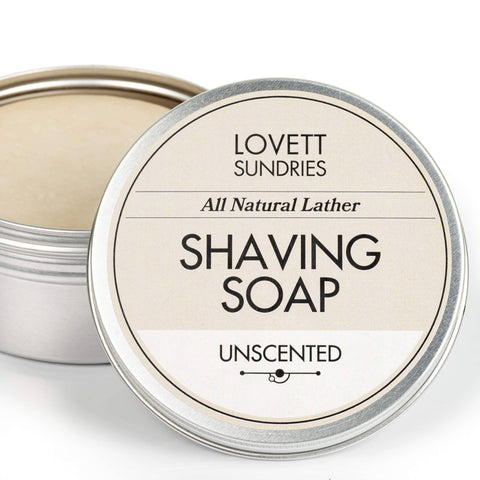 Shaving Soap - Natural Lather