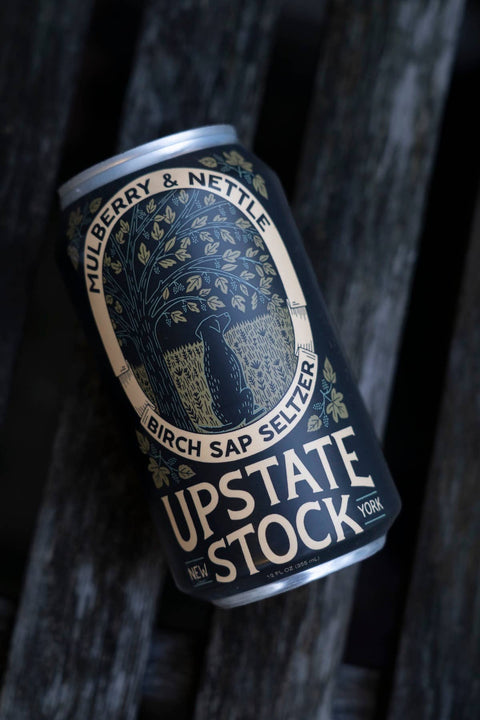 MULBERRY & NETTLE BIRCH SAP SELZTER by Upstate Stock Seltzers, photo 4