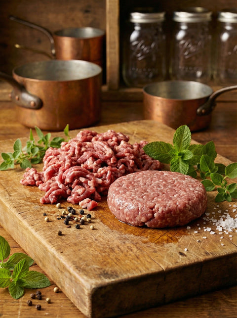 Homestead 41 ground lamb (photo courtesy of Homestead 41)